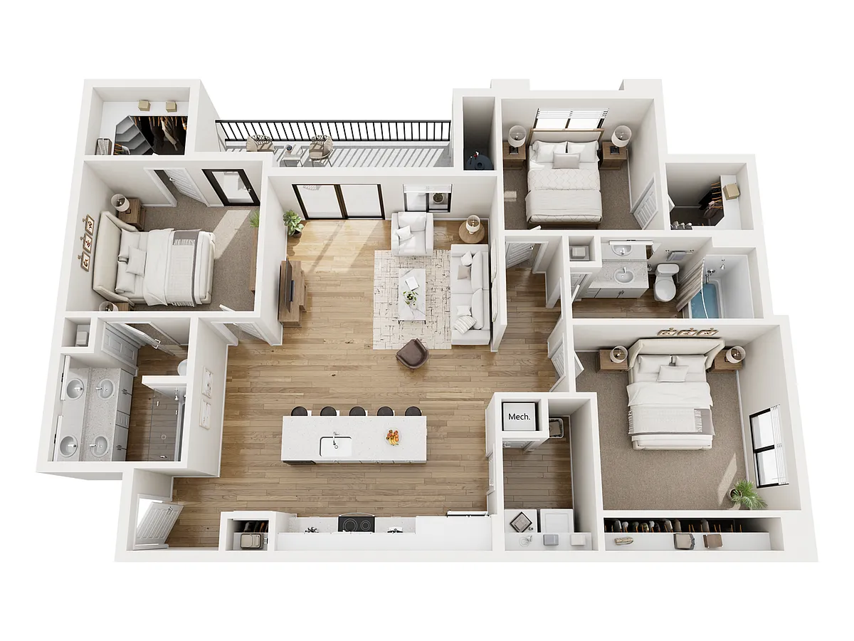 Floor plan Steel