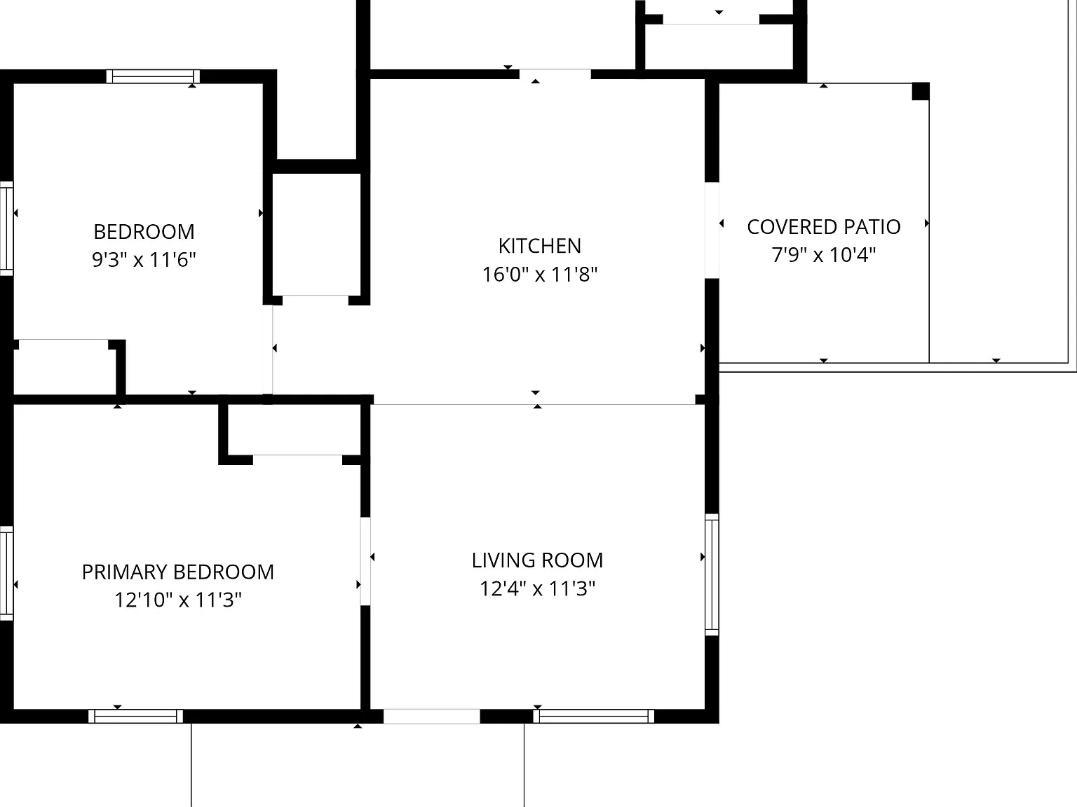2 bed, $1,225 — Photo 4
