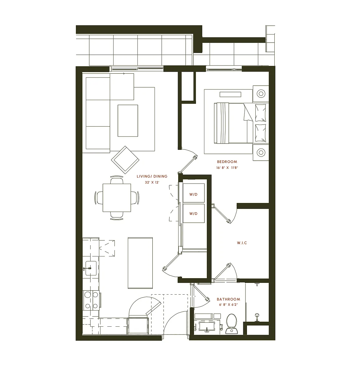 Floor plan A7 Terrace