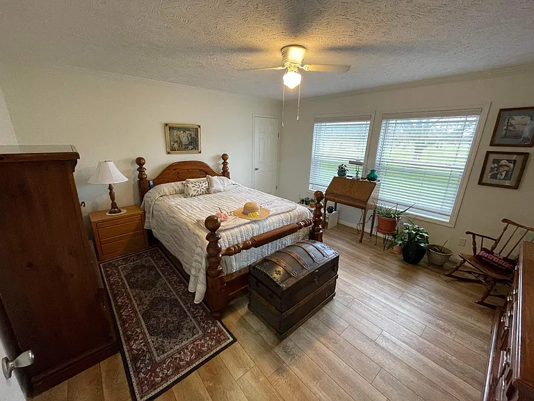 One of the secondary bedrooms.