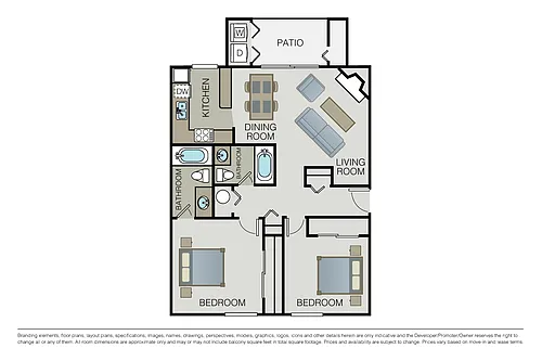Floor plan Hawthorn