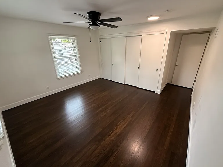 Closets, closets and more closets in this bedroom