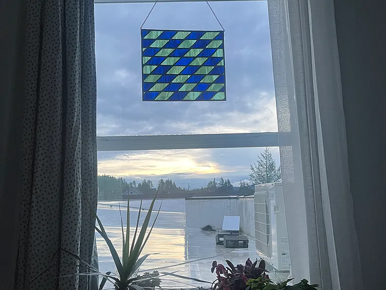 Morning sunrise views from master.