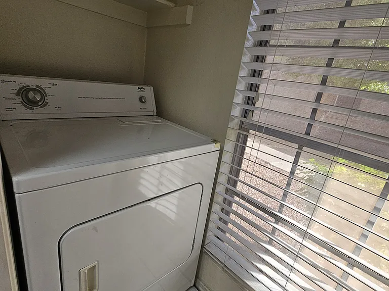 Dryer off kitchen