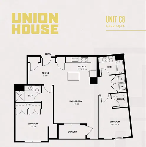Floor plan C8