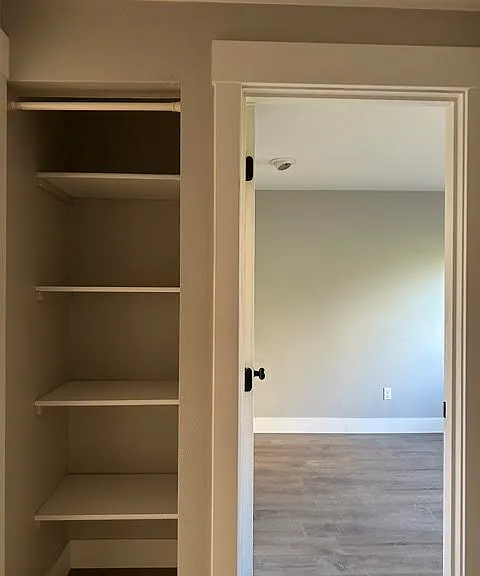 Hall and second bedroom