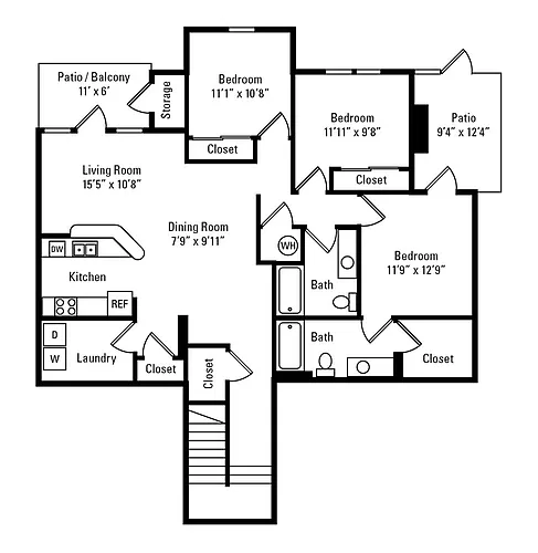 Floor plan Callaway