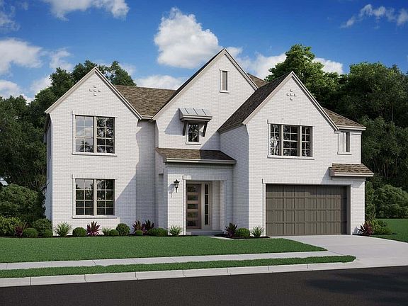 Avinger Elevation E Painted Brick