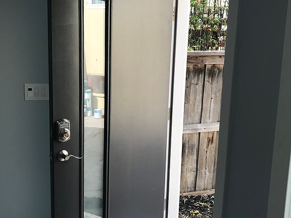 Cracked Pepper designer front door