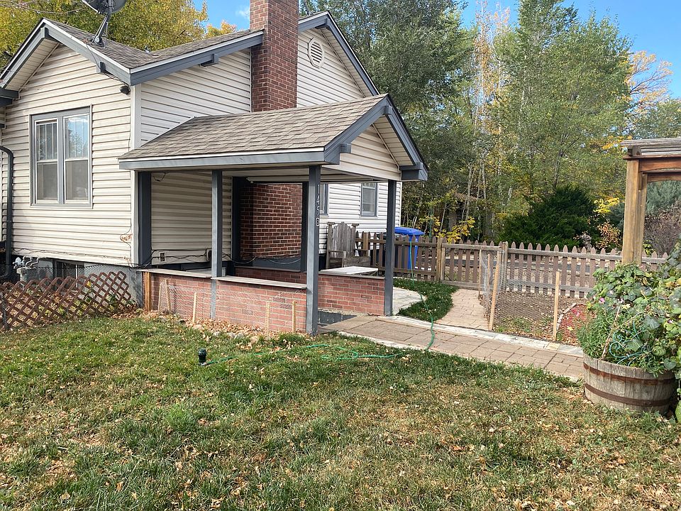 This is your private yard, with a nice patio and a small garden!