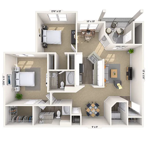 Floor plan Ellington