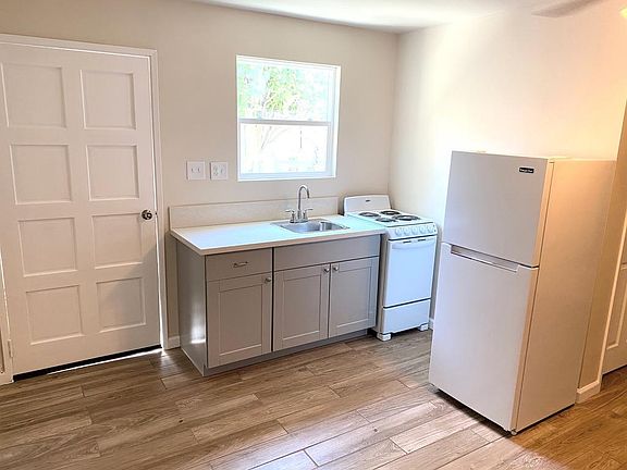 kitchen and front entrance