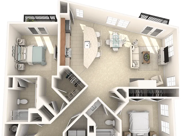 Greenlawn floor plan The Stories