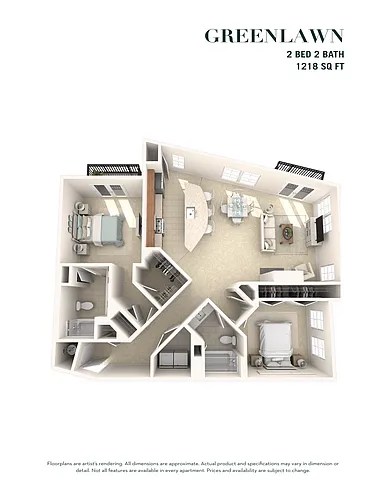 Floor plan Greenlawn