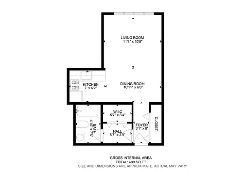 Floor plan Studio