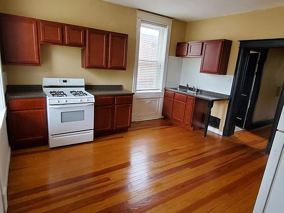 Kitchen with walk-in pantry