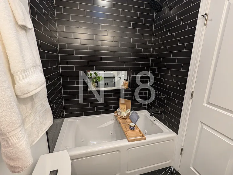 Spa jet bathtub perfect for relaxing without ever leaving home