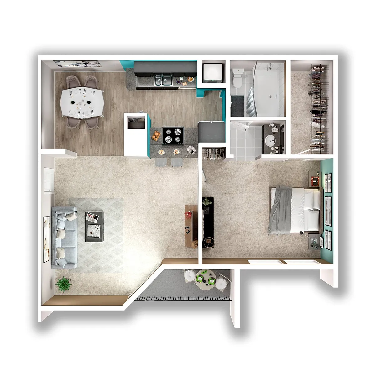 Floor plan A2