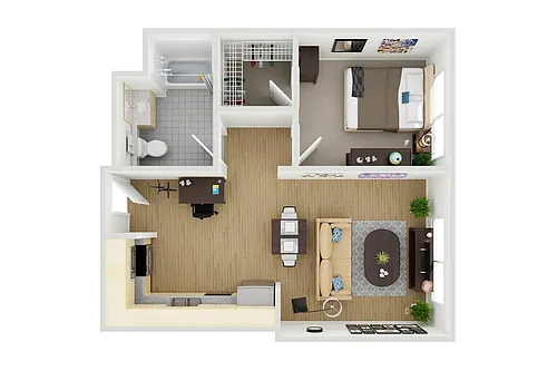 Floor plan A1