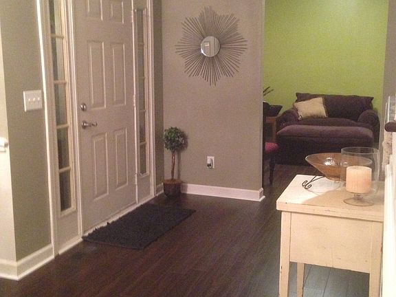 Foyer with view into Den