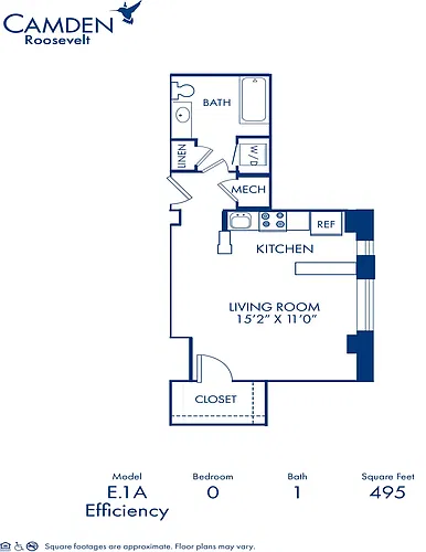 Floor plan E.1A