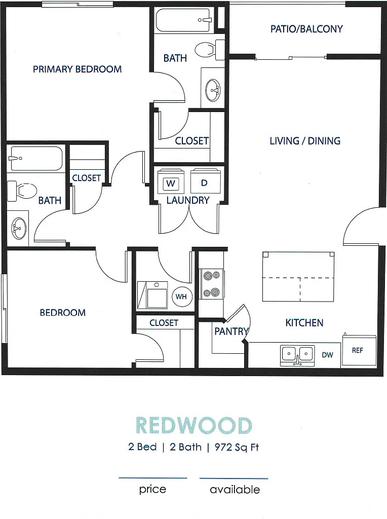 Floor plan Redwood