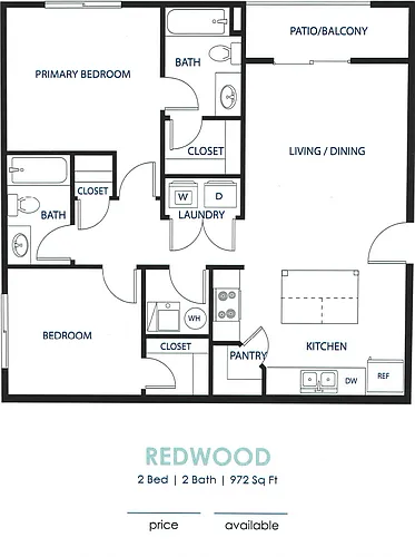 Floor plan Redwood