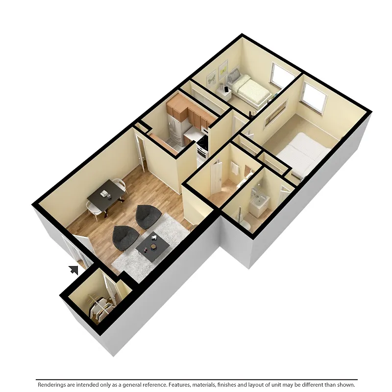 Floor plan B2