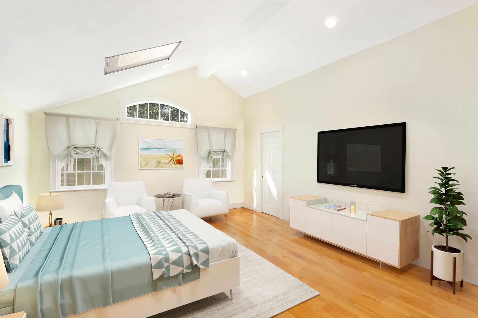  1st Floor Private Master Suite
