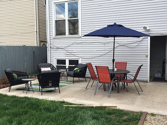 Fenced in back yard. Detached garage.