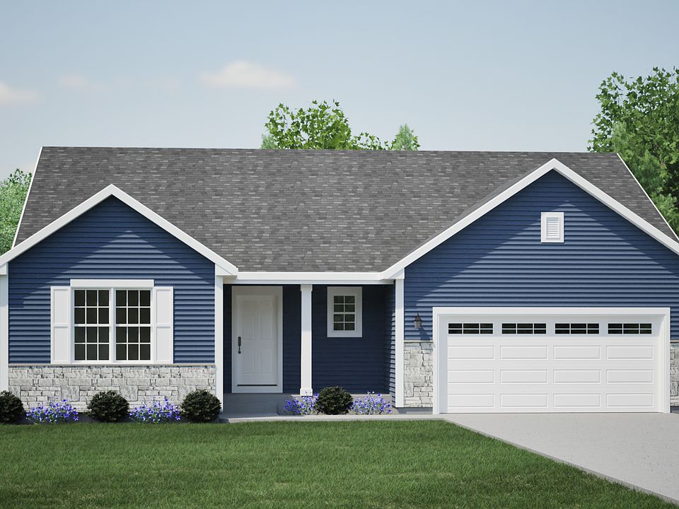 The Wingra - Country Cottage Elevation
