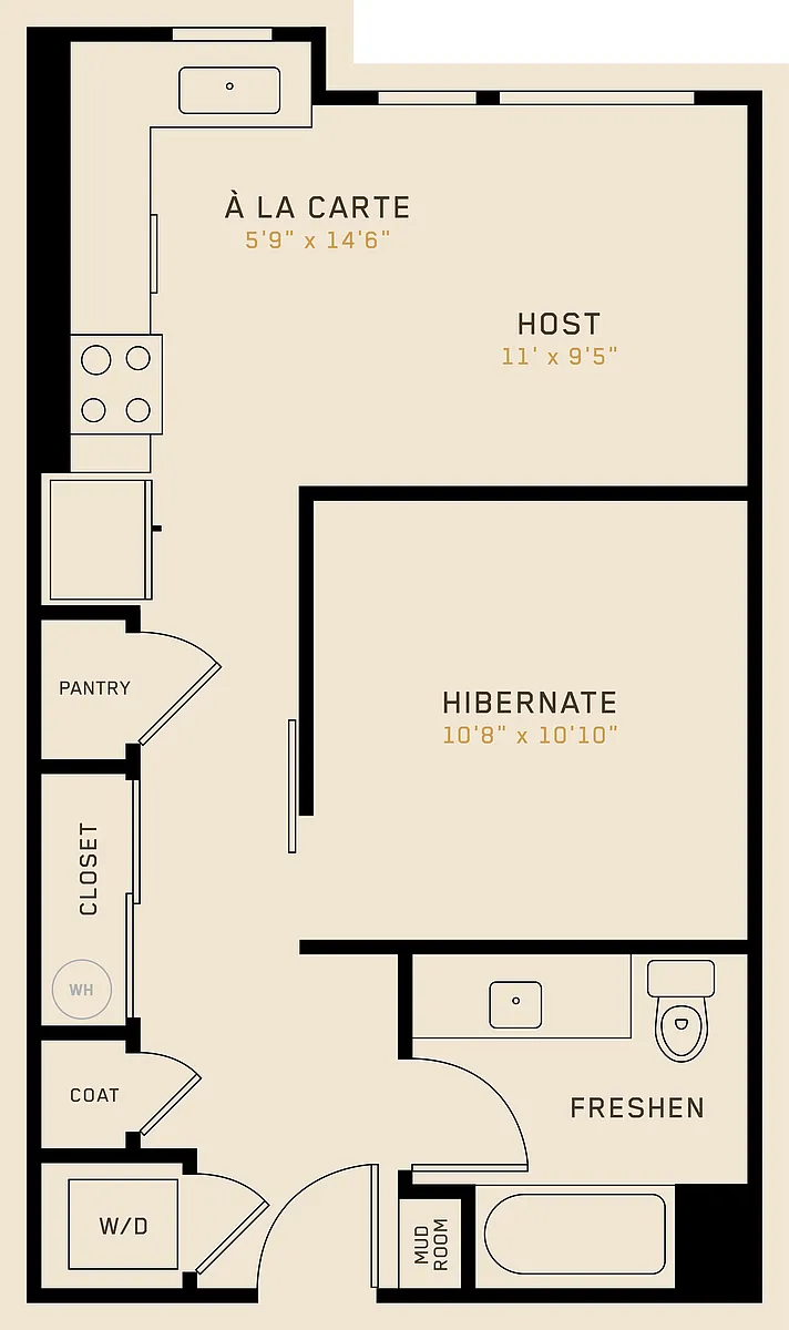 Floor plan S1D