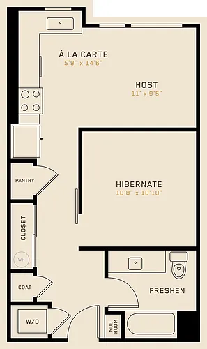 Floor plan S1D
