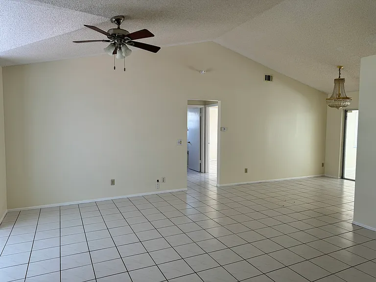 View of the main living room from the front door