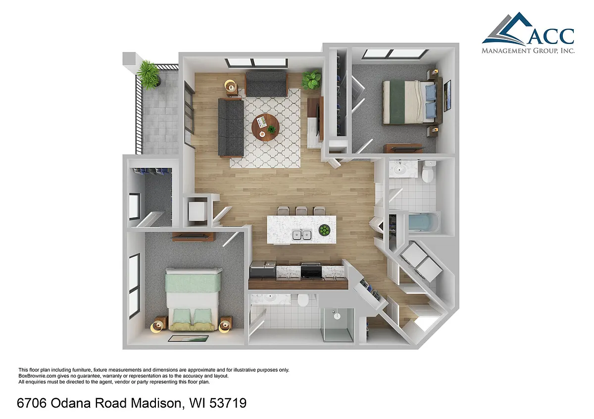 Floor plan 2X2-V