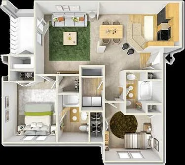 Floor plan Hampton