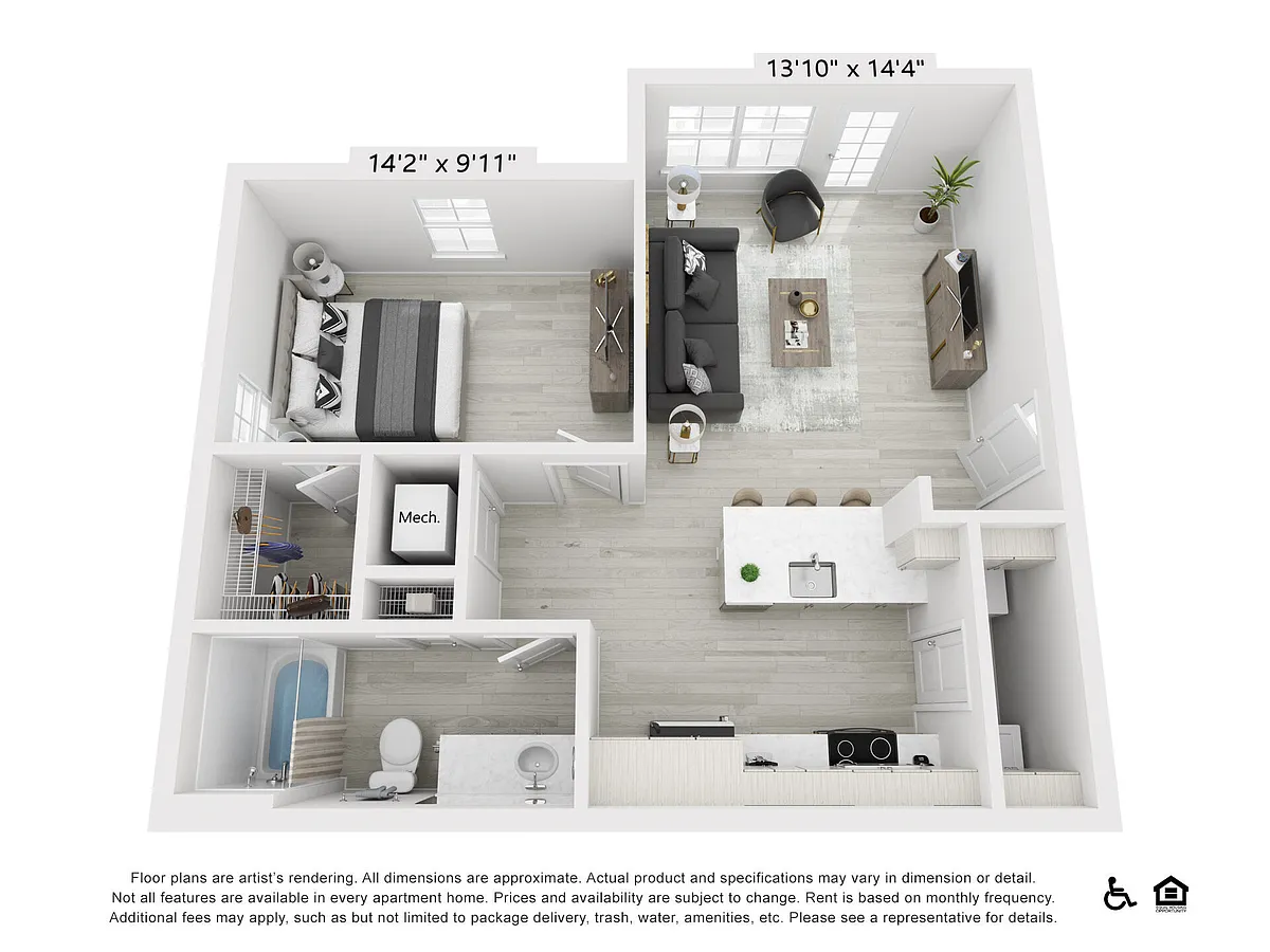 Floor plan A1