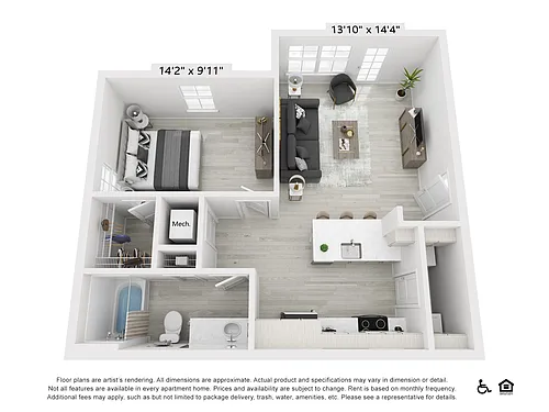 Floor plan A1