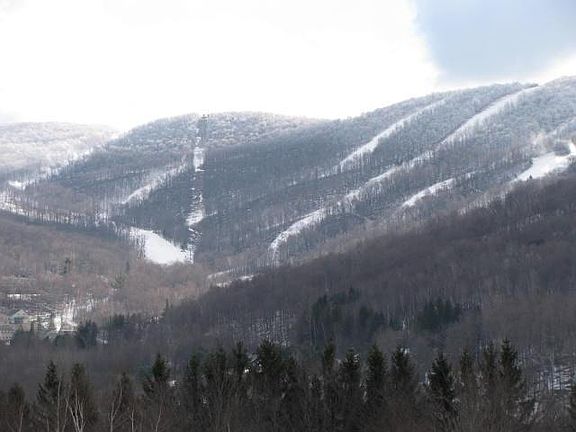 Jiminy Peak in winter.