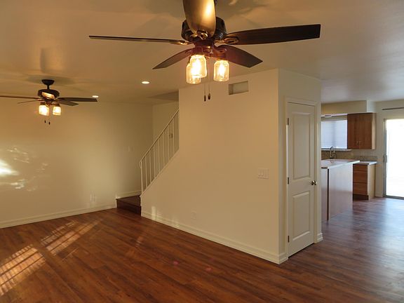 living room, ding room on the right