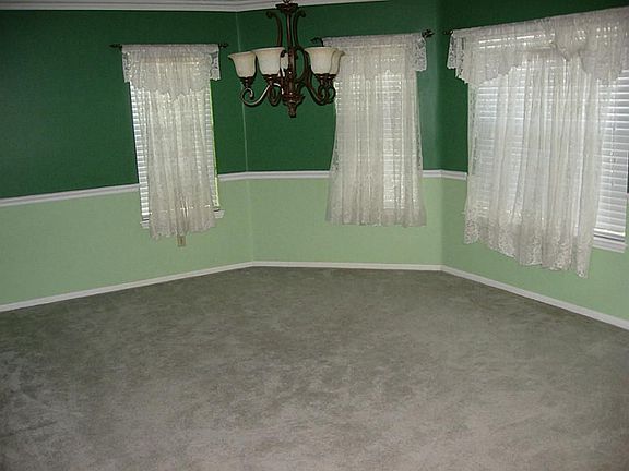 Off to the right of the entry is the dining room.  Lots of natural light flowing into this space.