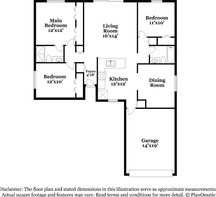 3 bed, 2.0 bath, 1263 sqft, $3,750 — Photo 2