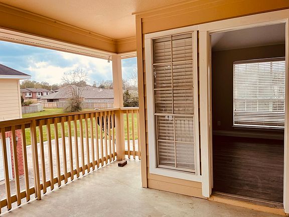 Private balcony