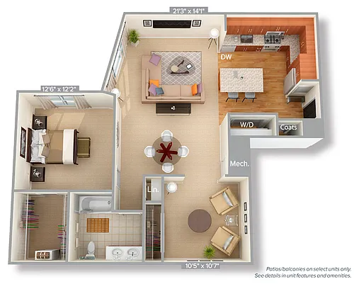 Floor plan A5D