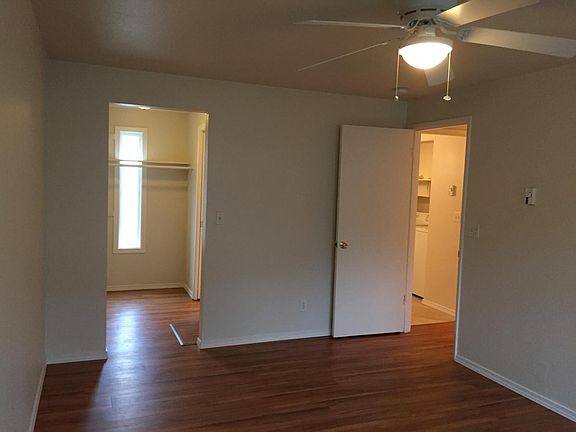 Master bedroom with walk-in closet