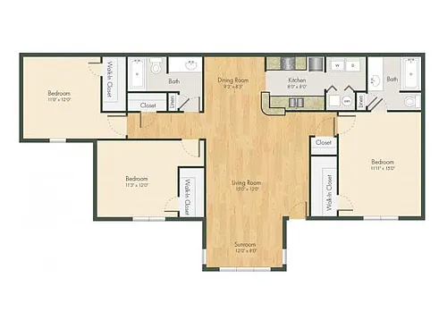 Floor plan C1