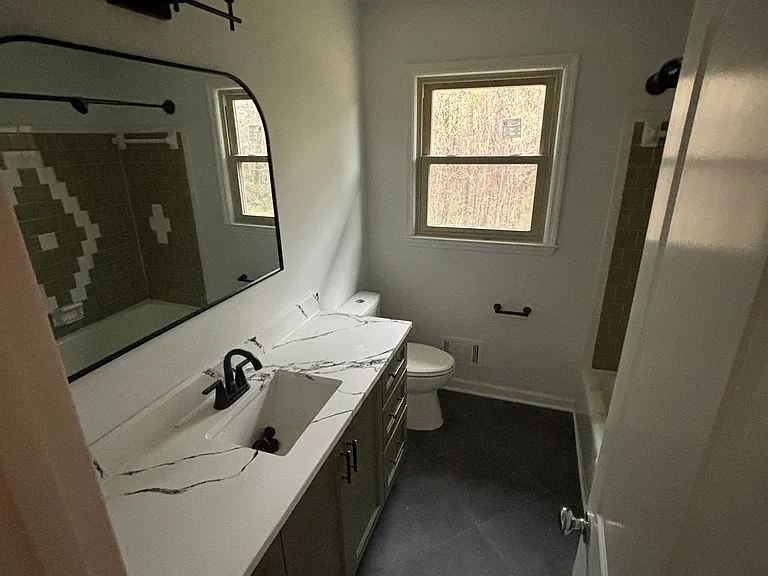 Hall bathroom