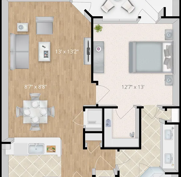 The Avenue Floorplan Diagram