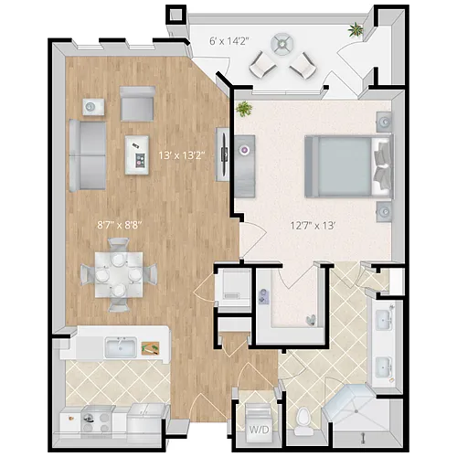 Floor plan The Avenue