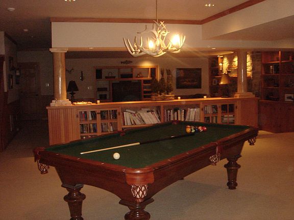 Custom Adirondack Basement